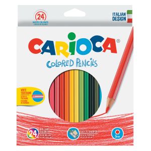 Цветни моливи Carioca 24 цвята 