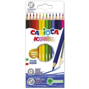 Акварелни моливи Carioca 12 цвята 
