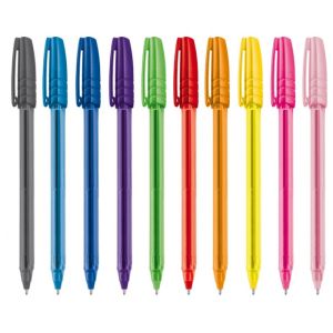 Химикалки Carioca Fiorella Fluo 10 цвята 
