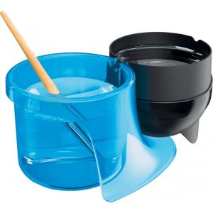 Чашка за рисуване Maped Color Peps с 2 отделения, синя