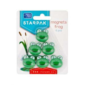 Starpack магнити жабки, 6 броя 
