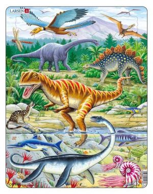 Larsen Maxi пъзел Динозаври, 35 части 