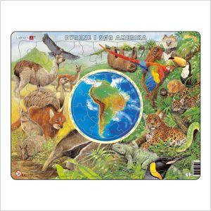 Larsen Maxi пъзел Животните на Южна Америка, 90 части 
