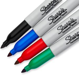 Sharpie комплект перманентни маркери 4 цвята, 1985858
