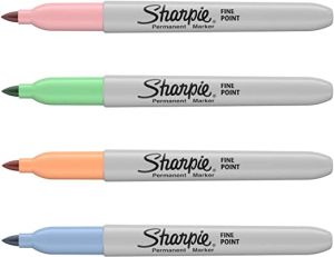 Sharpie комплект перманентни маркери Pastel 4 цвята, 2065402