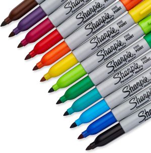 Sharpie комплект перманентни маркери 12 цвята, 2065404