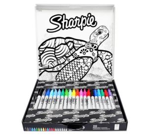 Sharpie к-т перманентни маркери Tortoise 20 цвята, 2115767