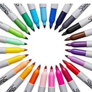 Sharpie комплект перманентни маркери 24 цвята, 2065405