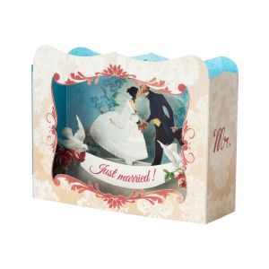 GW картичка Just Married 3D, 8025600040