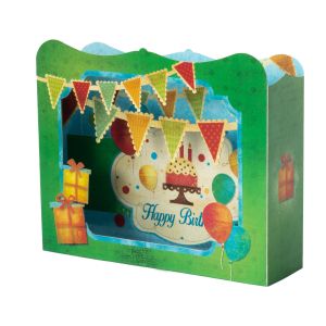 GW картичка Happy Birthday Party 3D, 8025600033