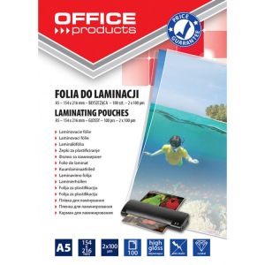Office Product фолио за ламиниране А5 - 100 микрона