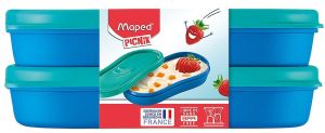 Кутия за храна Maped Concept Kids Синя, 2 броя х 150ml.