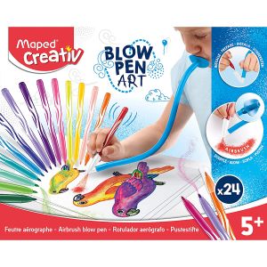 Maped Blow Pen Art духащи флумастери 24 цвята, 31 части 