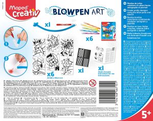 Maped Blow Pen Art духащи флумастери, 14 части