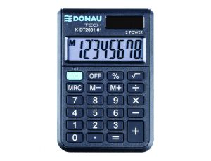 Donau джобен калкулатор Tech 2081, черен