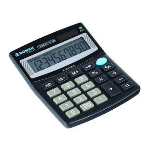 Donau настолен калкулатор Tech 4102, черен