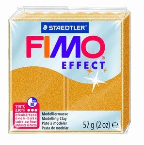 Fimo полимерна глина Effect 8020, Метално злато №11