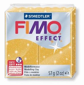 Fimo полимерна глина Effect 8020, Златист №112