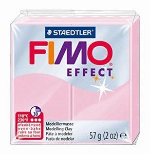 Fimo полимерна глина Effect 8020, Розов №205