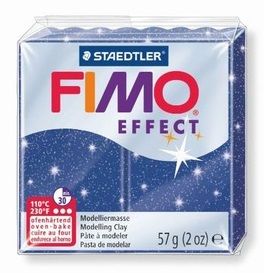 Fimo полимерна глина Effect 8020, Лъскаво син №302