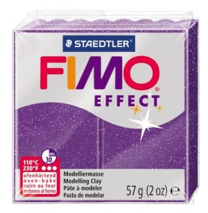 Fimo полимерна глина Effect 8020, Лъскаво лилав №602