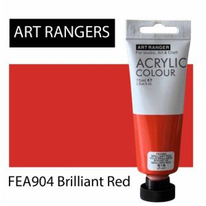 Art Ranger Акрилна боя 75мл, Brilliant Red 904