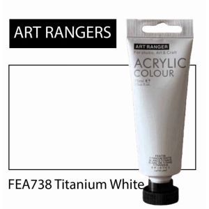 Art Ranger Акрилна боя 75мл, White 738