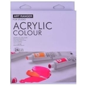 Art Ranger Акрилни бои 24 х 12 мл, 24 цвята 